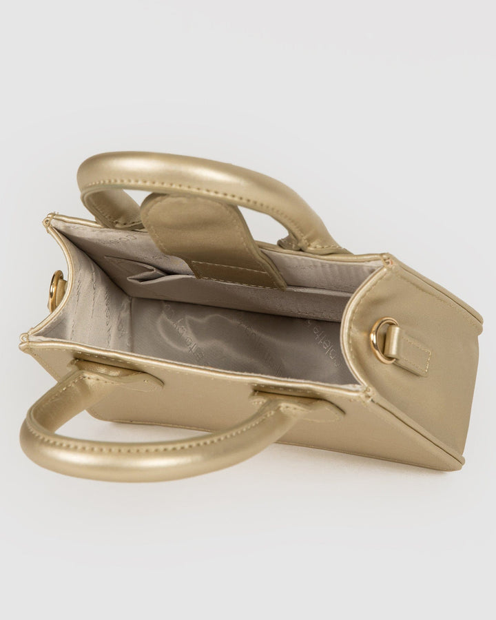 Colette by Colette Hayman Gold Sibel Mini Tote Bag