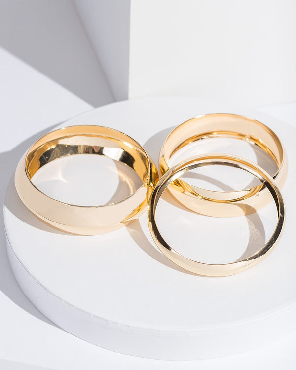 Colette by Colette Hayman Gold Stacking Bangle Pack