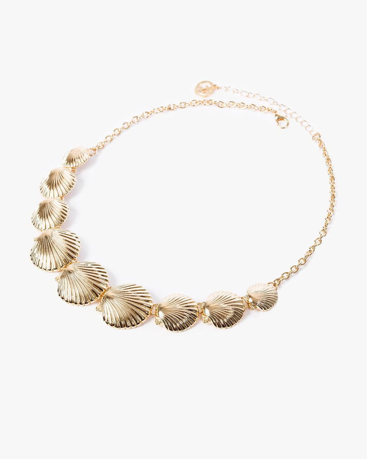 Colette by Colette Hayman Gold Textured Sea Motif Necklace