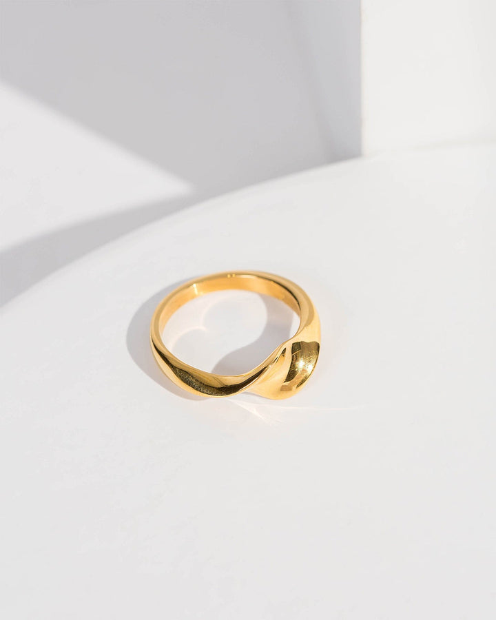Colette by Colette Hayman Gold Wavy Ring