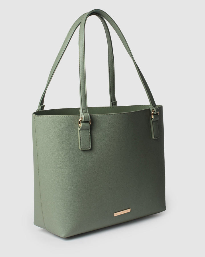 Colette by Colette Hayman Green Angelina Tote Bag