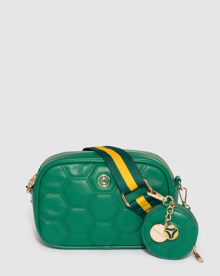 Colette by Colette Hayman Green Selena Matildas Crossbody Bag