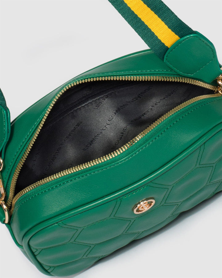 Colette by Colette Hayman Green Selena Matildas Crossbody Bag