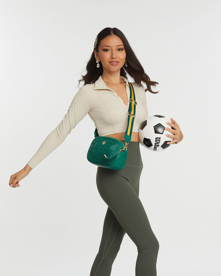 Colette by Colette Hayman Green Selena Matildas Crossbody Bag