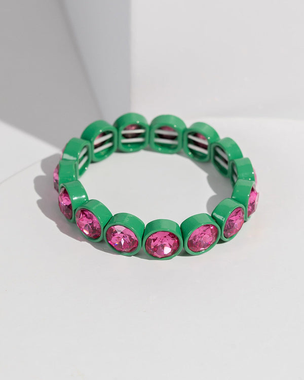 Colette by Colette Hayman Green Stretch Bracelet Pack
