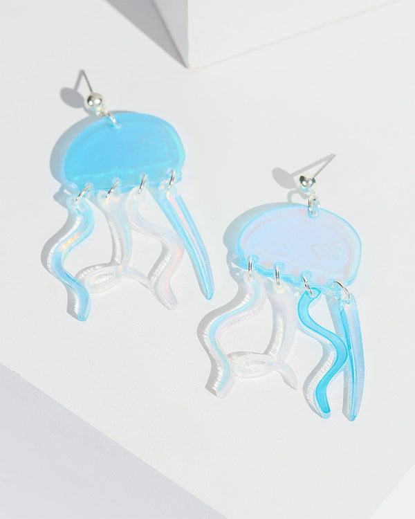 Colette by Colette Hayman Holographic Jellyfish Earrings
