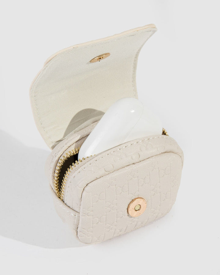 Colette by Colette Hayman Ivory Della Keyring Pouch