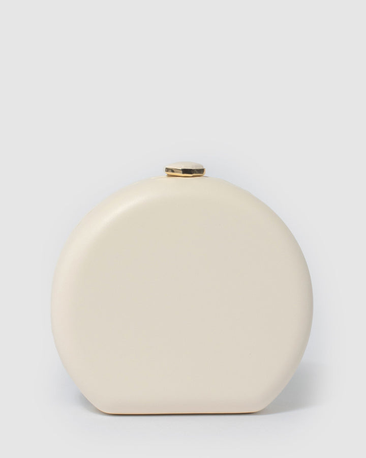 Colette by Colette Hayman Ivory Jayde Clutch Bag