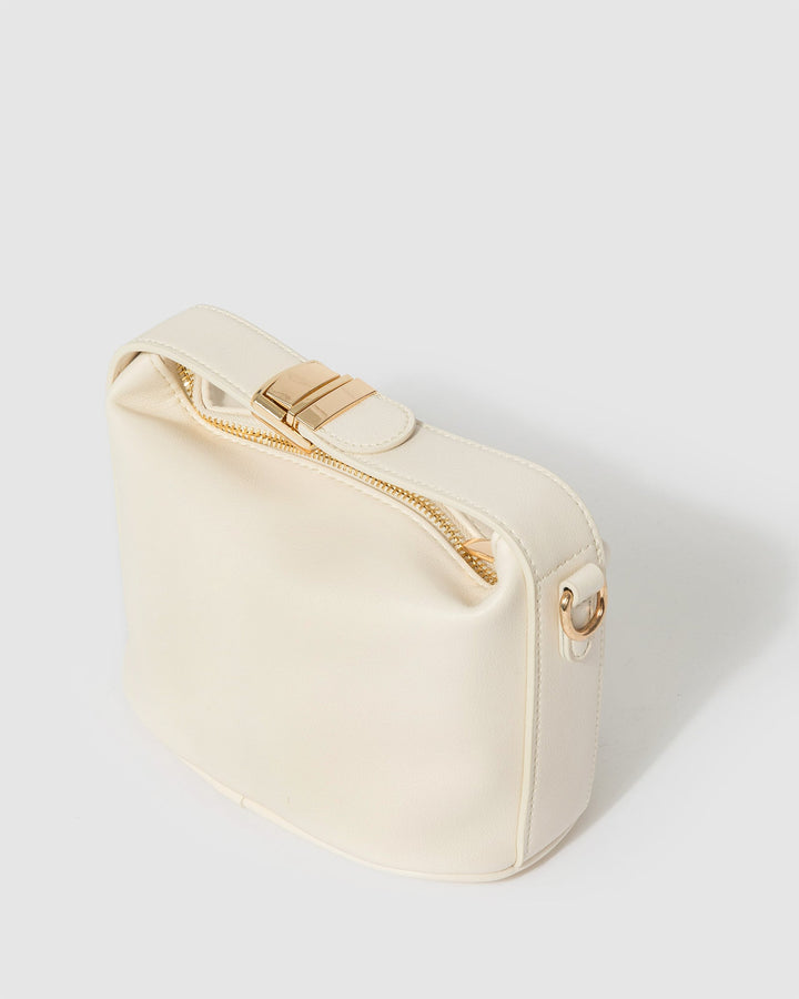 Colette by Colette Hayman Ivory Lottie Mini Slouch Bag