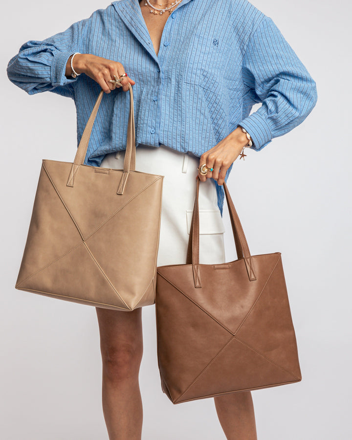 Colette by Colette Hayman Ivory Selena  Panel Tote Bag