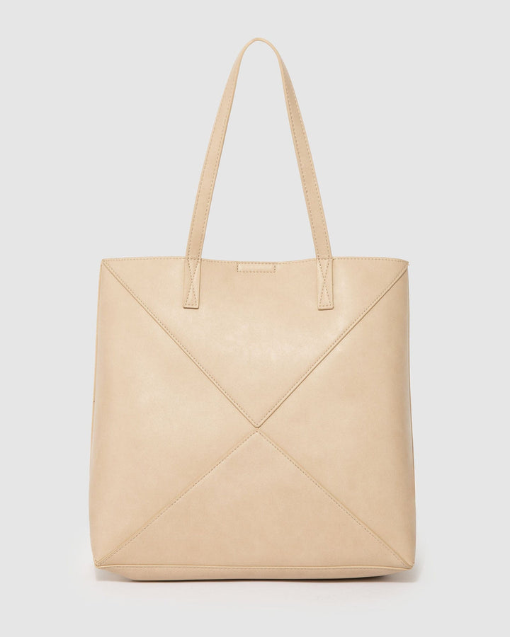Colette by Colette Hayman Ivory Selena  Panel Tote Bag