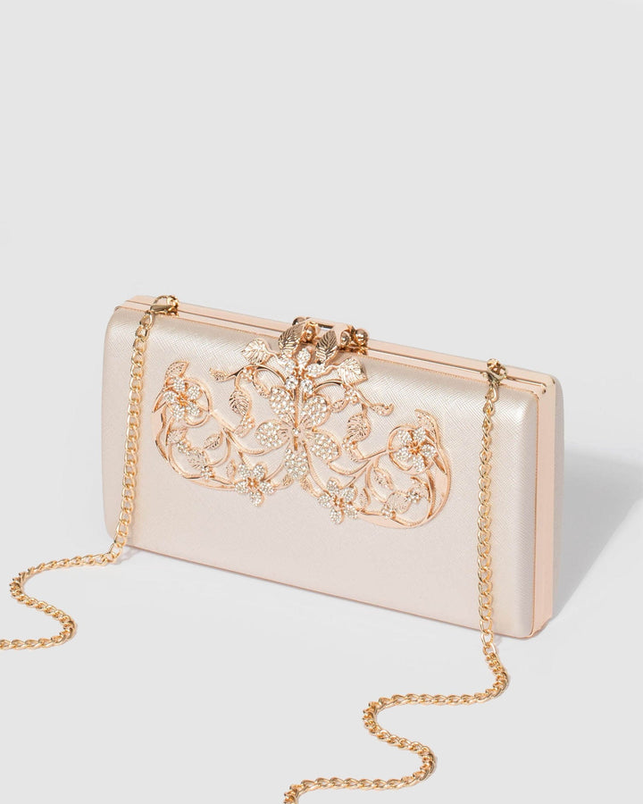 Colette by Colette Hayman Ivory Victoria Clip Clutch Bag