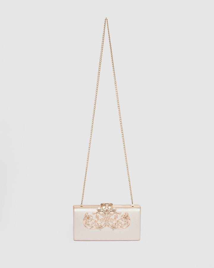 Colette by Colette Hayman Ivory Victoria Clip Clutch Bag