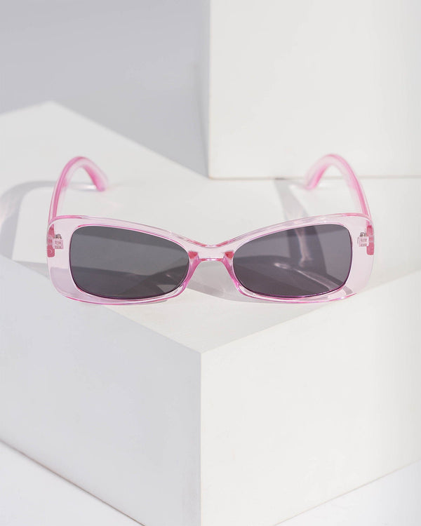 Colette by Colette Hayman Lilac Rounded Cat Eye Sunglasses