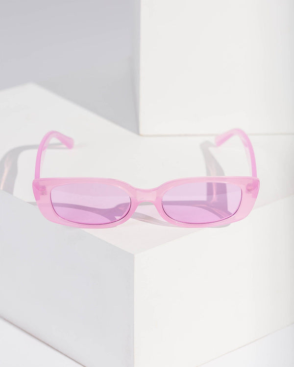 Colette by Colette Hayman Lilac Slimline Sunglasses