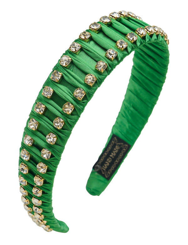 CRYSTAL AND WEAVE HEADBAND