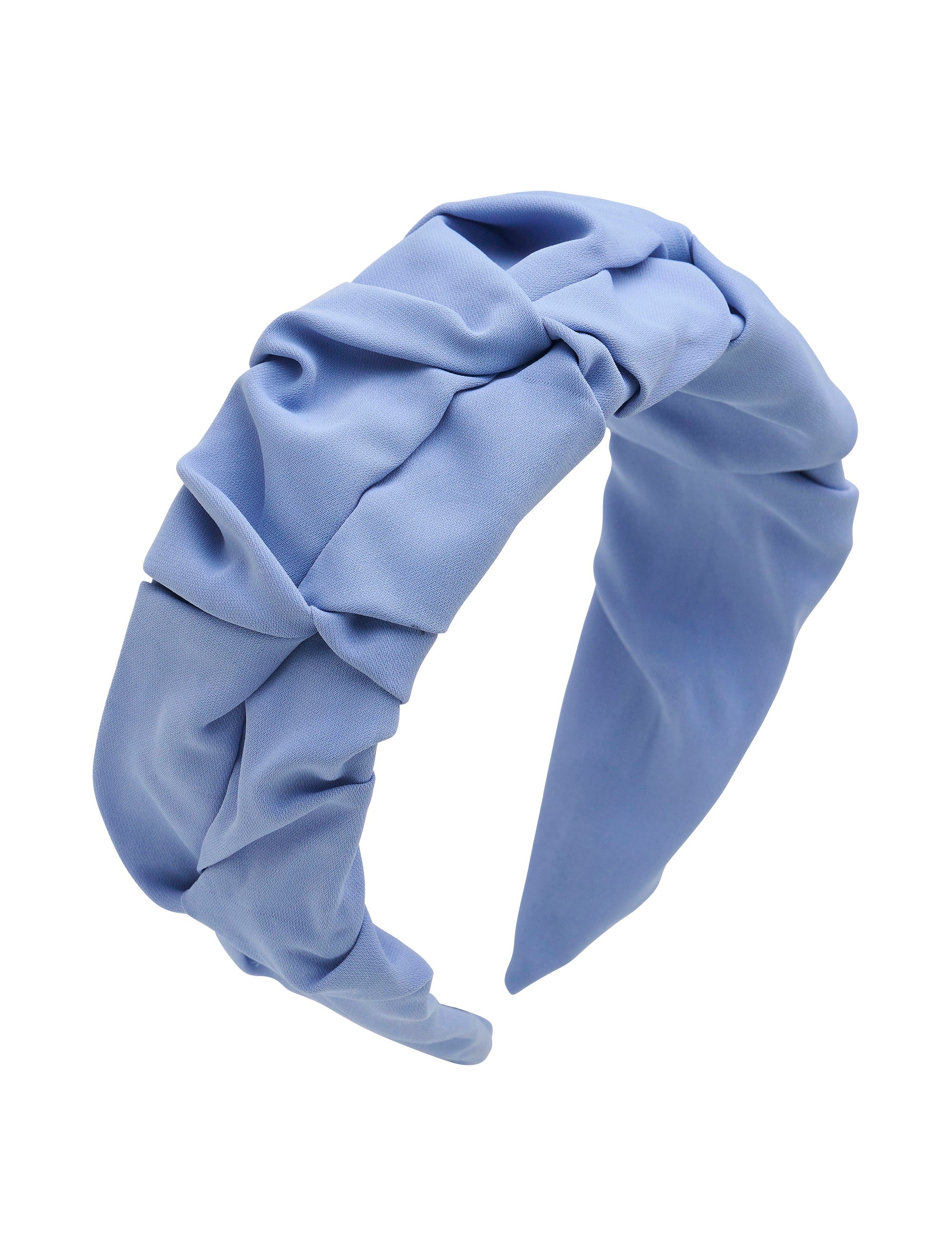 RUFFLE SATIN HEADBAND