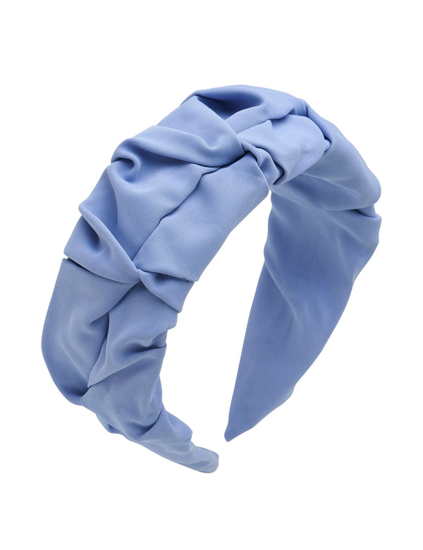 RUFFLE SATIN HEADBAND