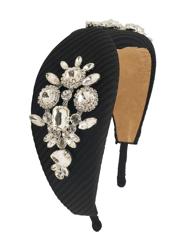 JACKIE CRYSTAL SHAPED HEADBAND