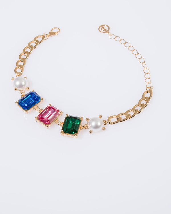 Colette by Colette Hayman Multi Bejewelled Crystal Bracelet