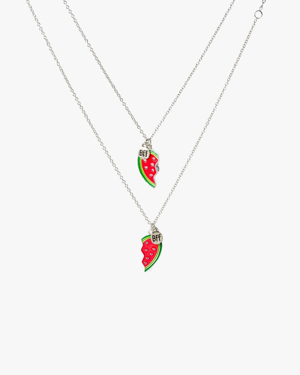 Colette by Colette Hayman Multi Colour 2 Pack Watermelon BFF Necklace
