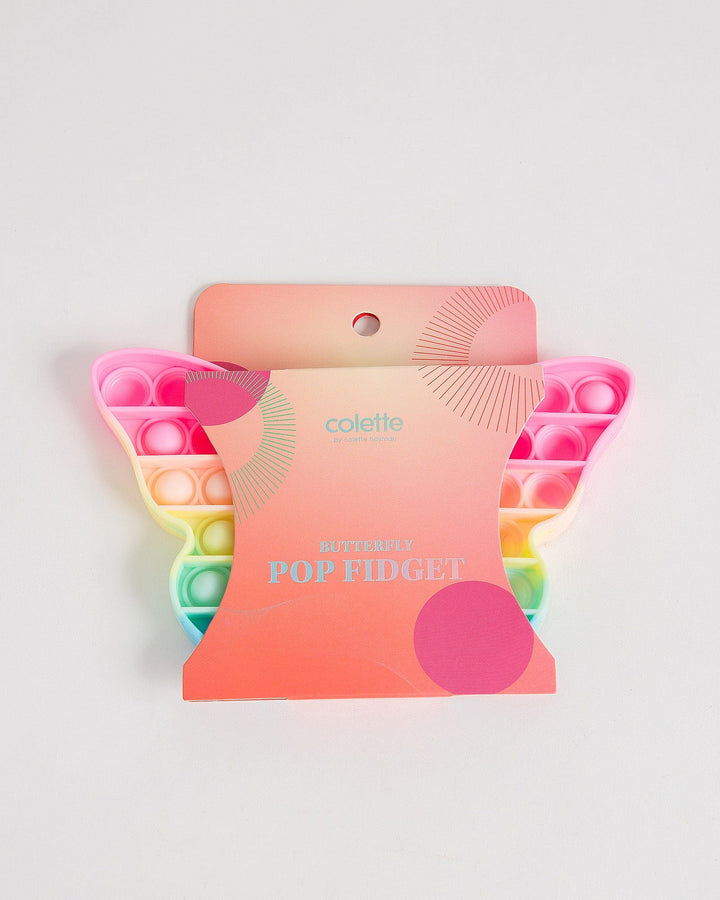 Colette by Colette Hayman Multi Colour Butterfly Pop Fidget Toy