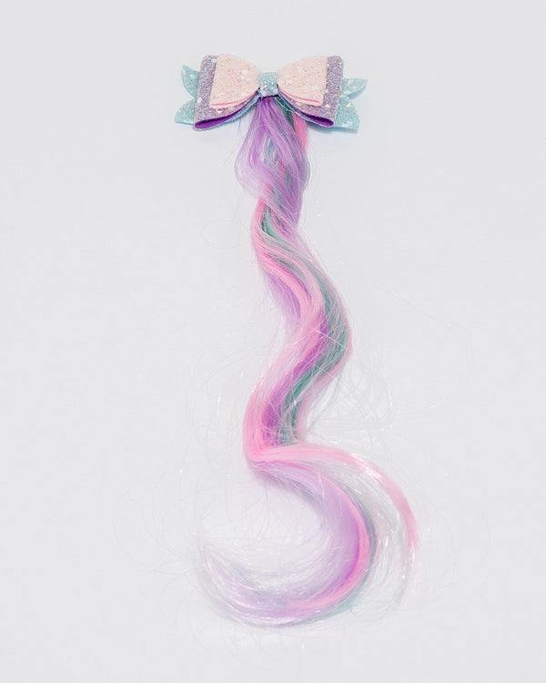 Colette by Colette Hayman Multi Colour Glitter Bow Hair Piece