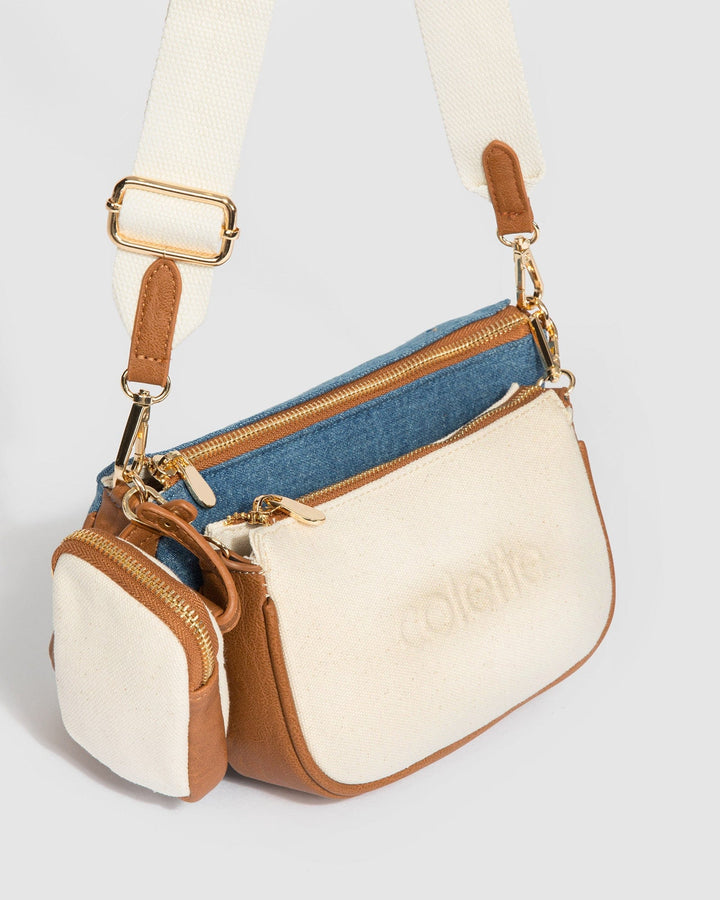 Colette by Colette Hayman Multi Colour Harley Double Pouch Crossbody Bag