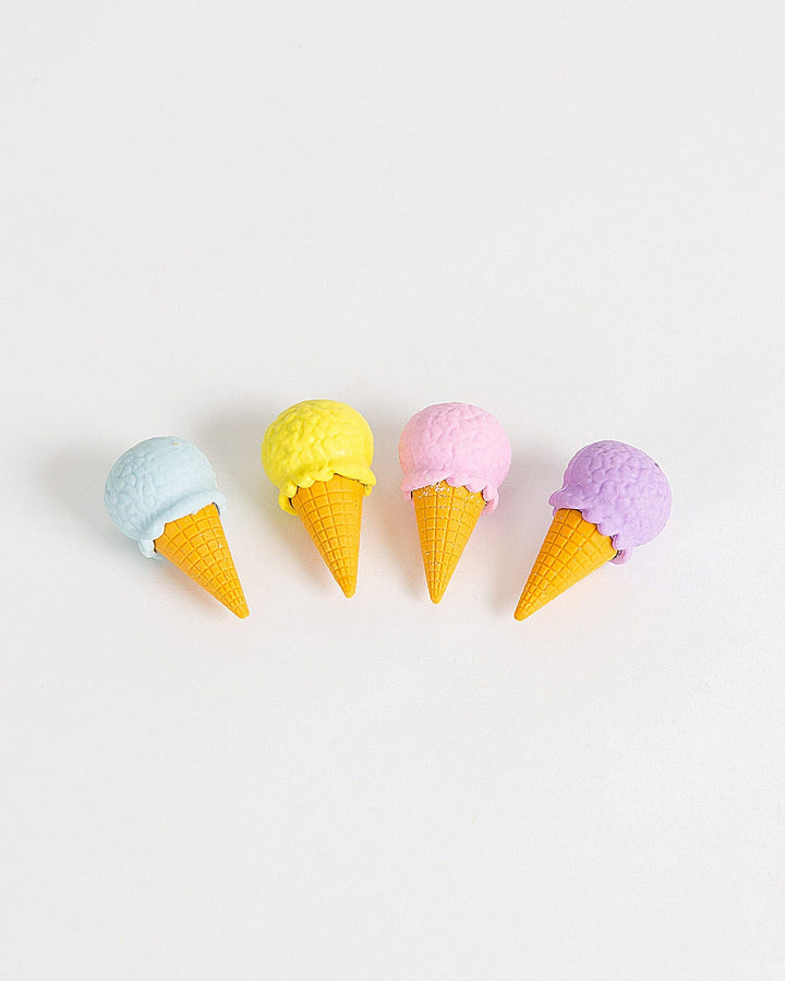 Colette by Colette Hayman Multi Colour Ice-Cream Eraser Pack