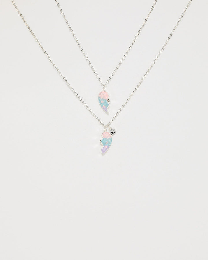 Colette by Colette Hayman Multi Colour Love Heart Butterfly Necklace Pack