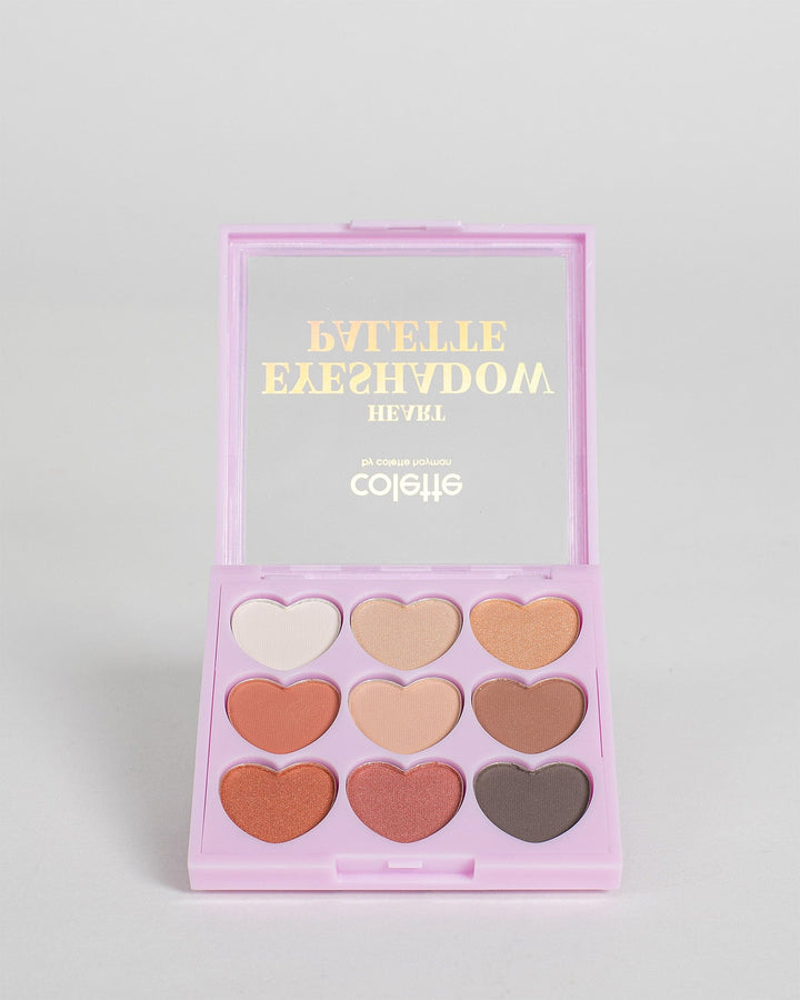 Colette by Colette Hayman Multi Colour Love Heart Eye Shadow Palette