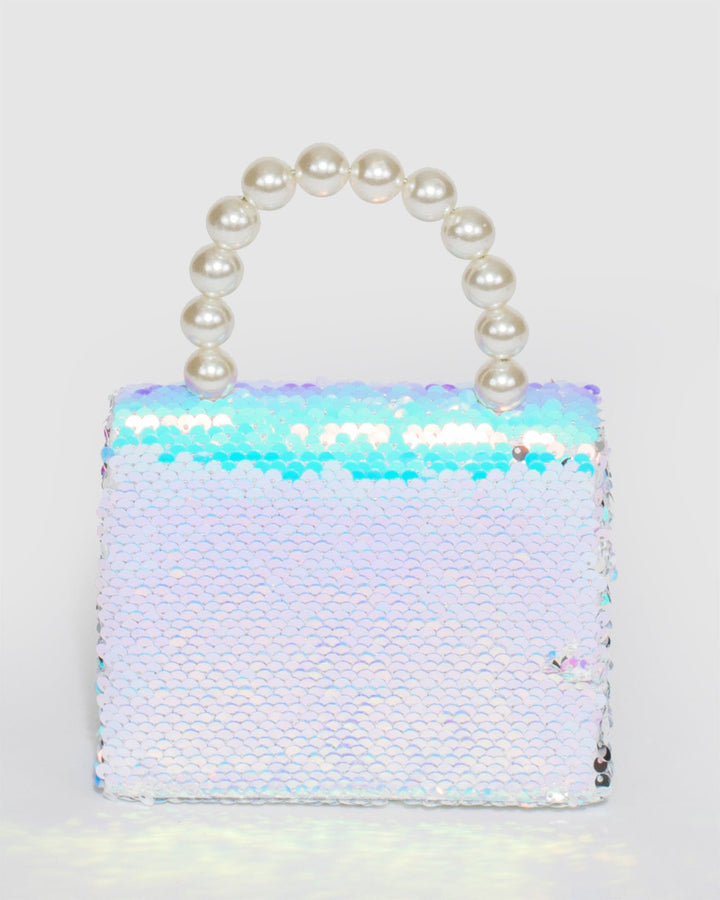Colette by Colette Hayman Multi Colour Mara Top Sequin Handle Bag