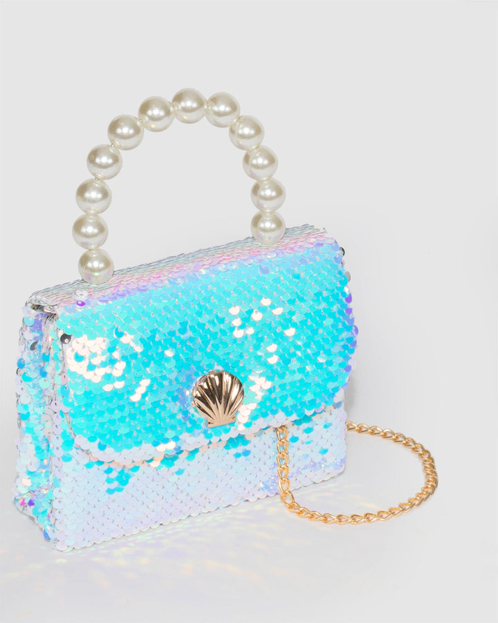 Colette by Colette Hayman Multi Colour Mara Top Sequin Handle Bag