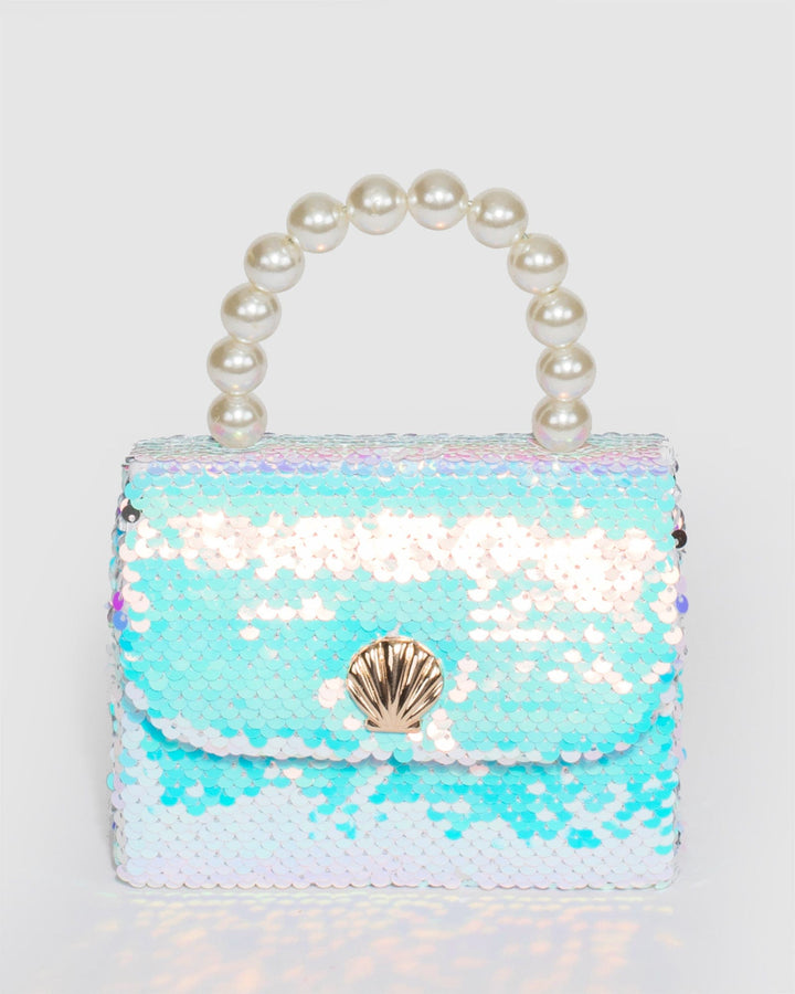 Colette by Colette Hayman Multi Colour Mara Top Sequin Handle Bag