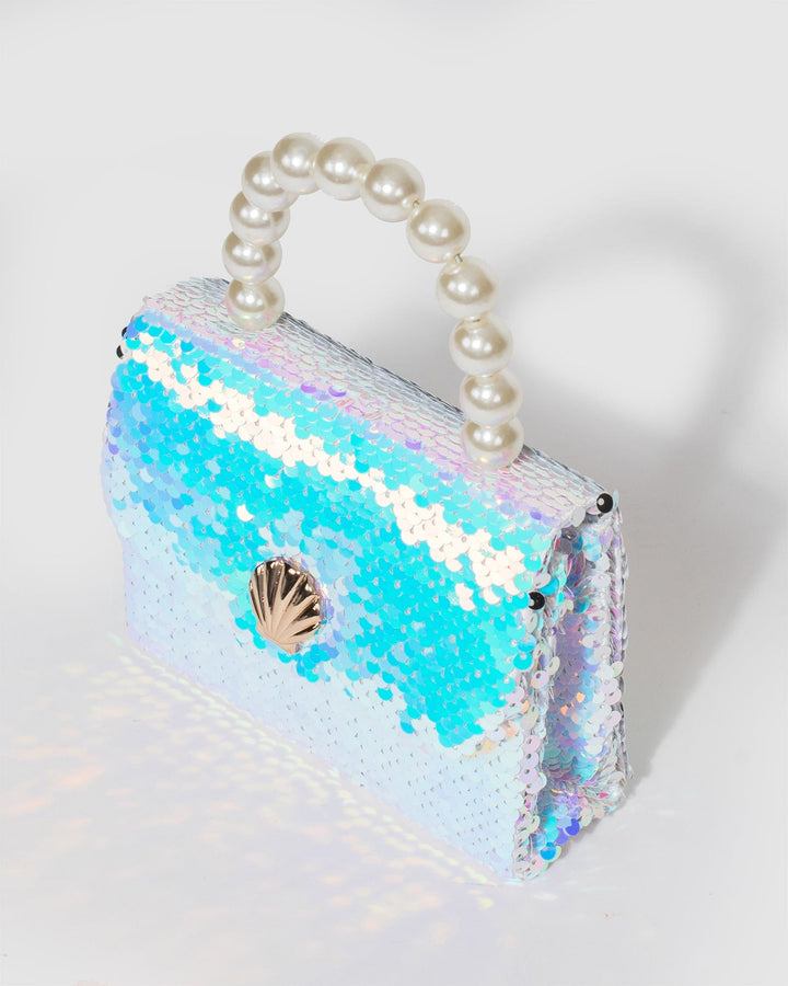 Colette by Colette Hayman Multi Colour Mara Top Sequin Handle Bag