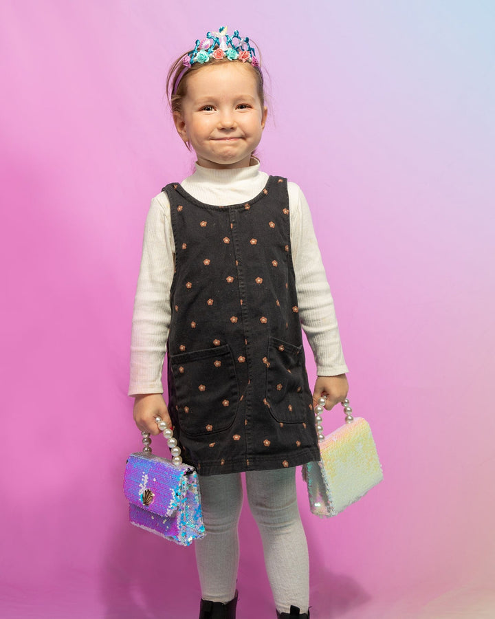 Colette by Colette Hayman Multi Colour Mara Top Sequin Handle Bag