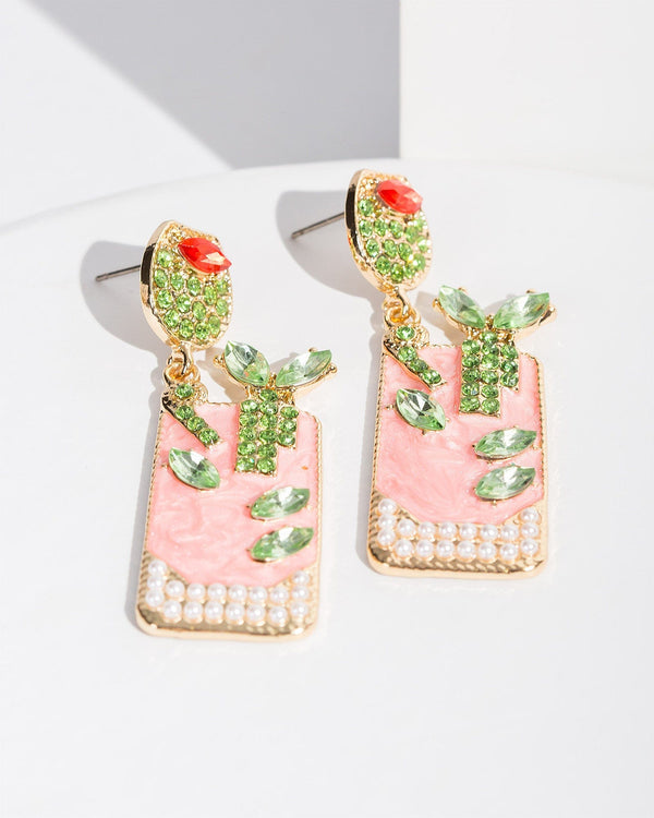 Colette Statement Earring Champagne main image 0