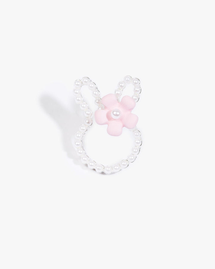 Colette by Colette Hayman Multi Colour Pearl Bunny Silhouette Earrings