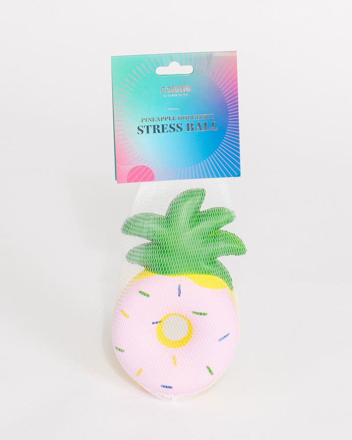 Colette by Colette Hayman Multi Colour Pineapple Donut Stress Ball