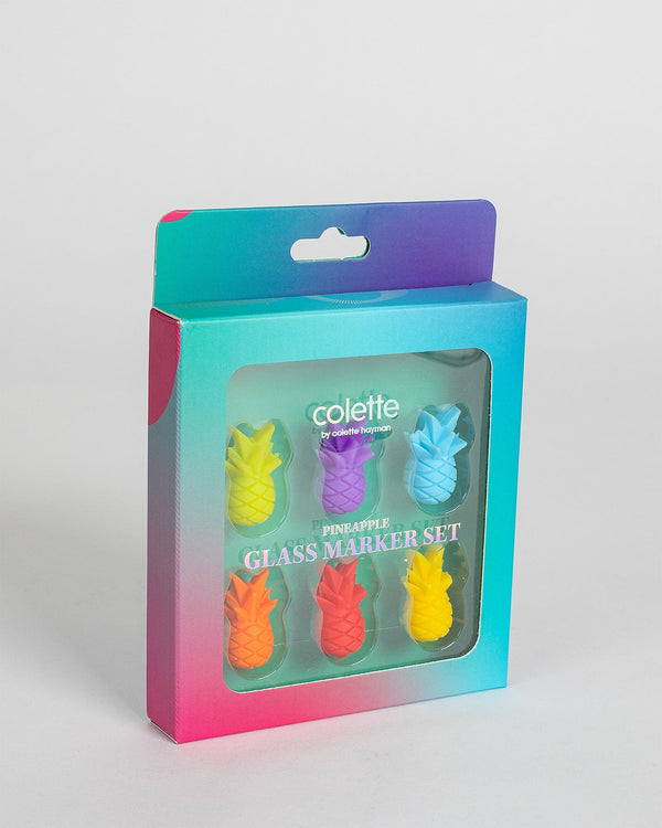 Colette by Colette Hayman Multi Colour Pineapple Marker Set