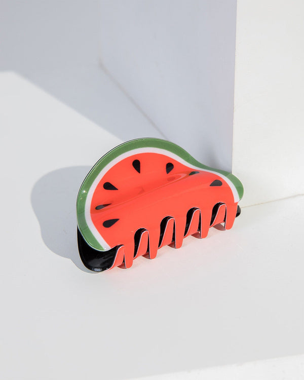 Colette by Colette Hayman Multi Colour Watermelon Claw Clip