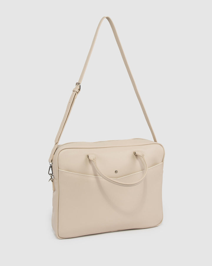 Colette by Colette Hayman Natural Jessica Handle Laptop Case