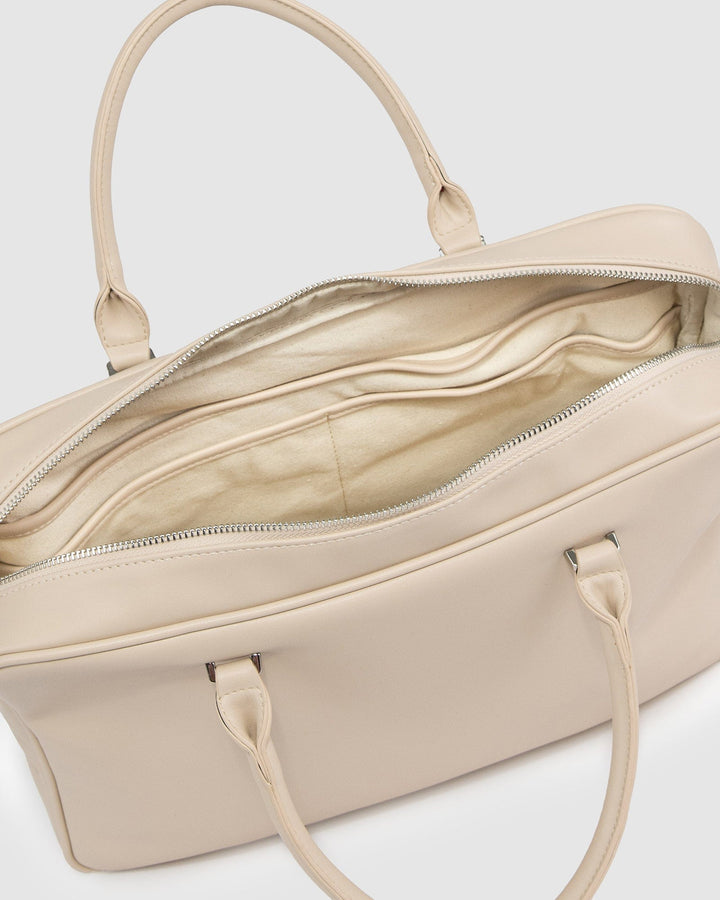 Colette by Colette Hayman Natural Jessica Handle Laptop Case