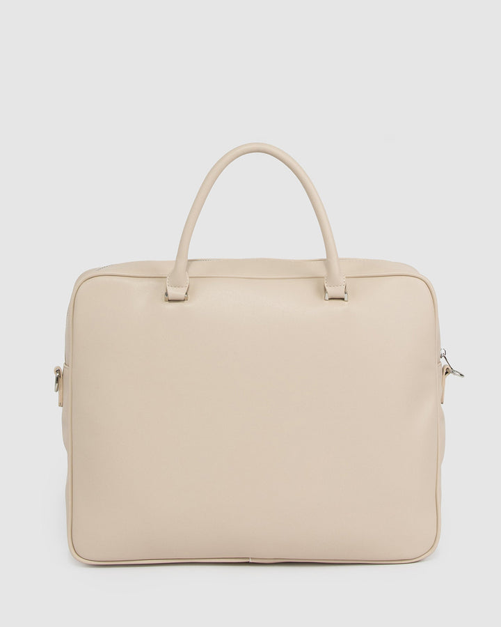 Colette by Colette Hayman Natural Jessica Handle Laptop Case