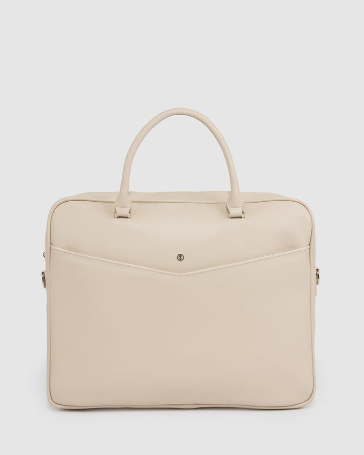 Colette by Colette Hayman Natural Jessica Handle Laptop Case