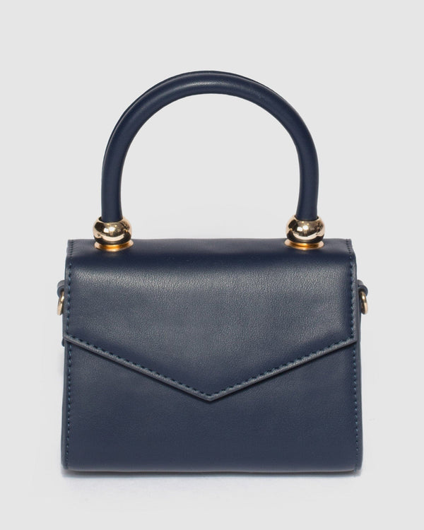 Colette by Colette Hayman Navy Blue Kiki Envelope Mini Bag