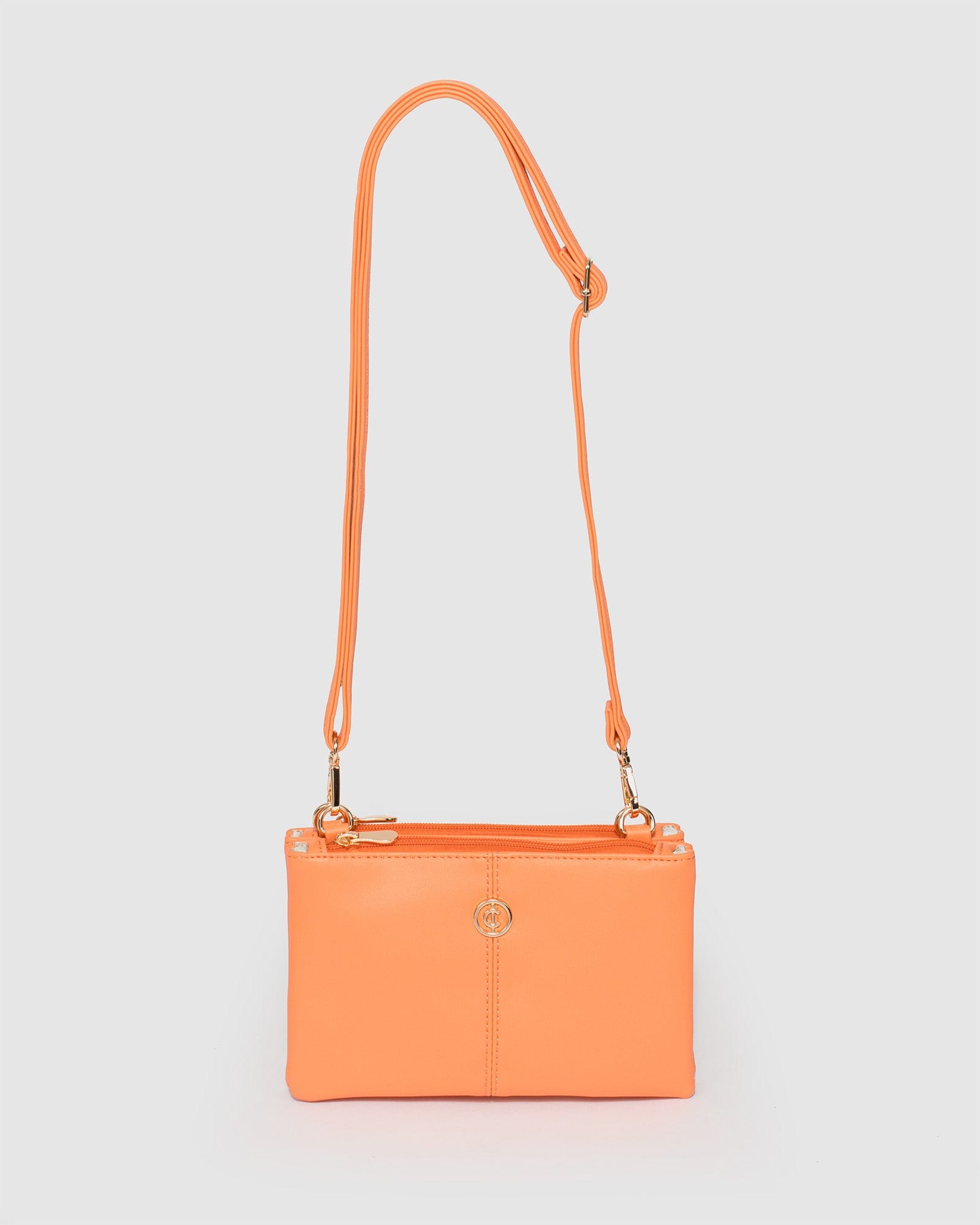 Orange Peta Double Pouch Bag Online | Colette Hayman – colette by ...