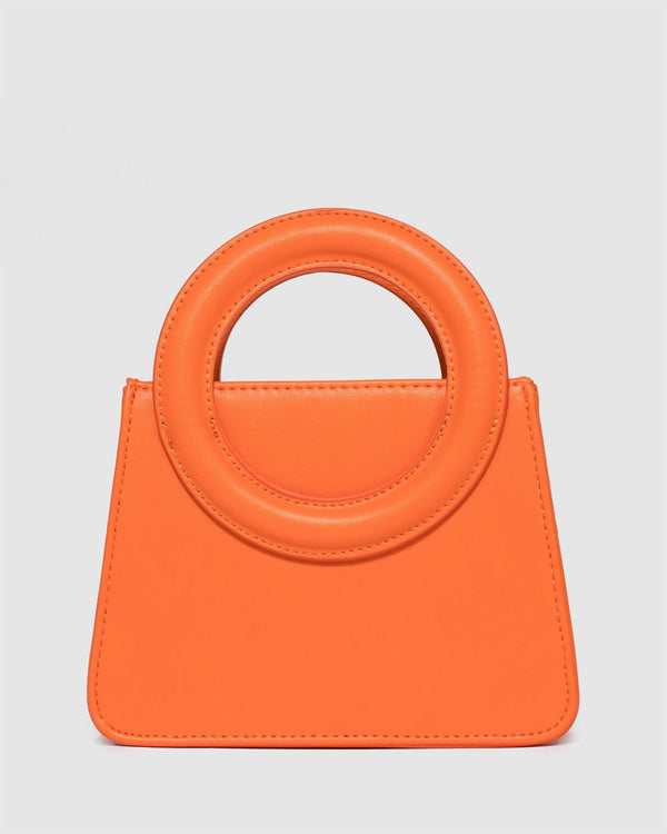 Colette by Colette Hayman Orange Sibel Top Handle Mini Bag