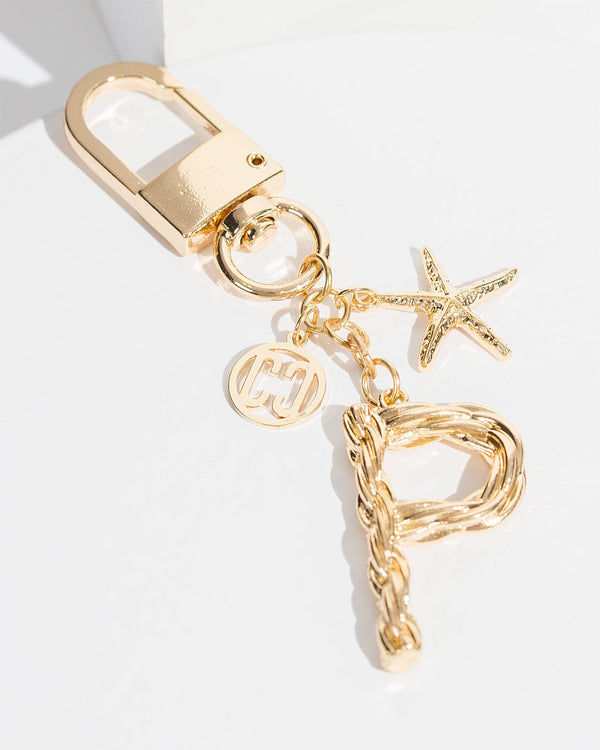 Colette by Colette Hayman P - Gold Initial Bag Charm