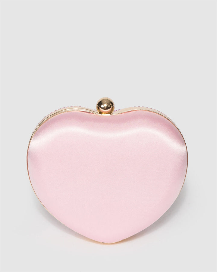 Colette by Colette Hayman Pink Ai Heart Crossbody Bag